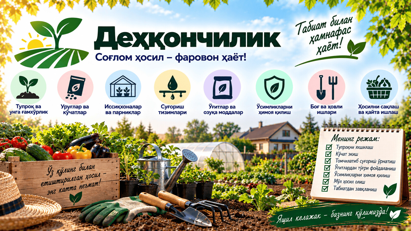 Томорқа деҳқончилиги
