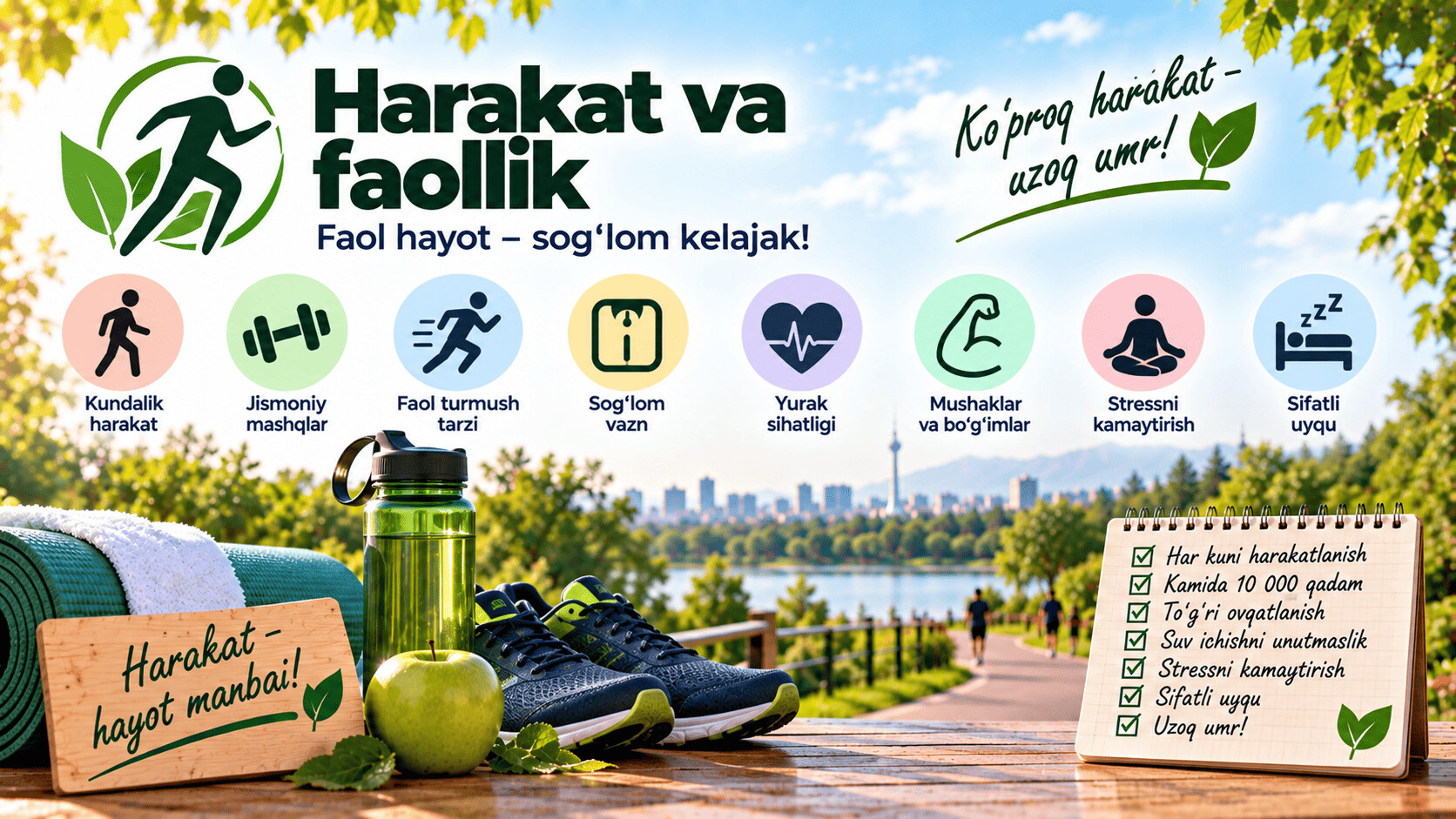 Harakat, faollik