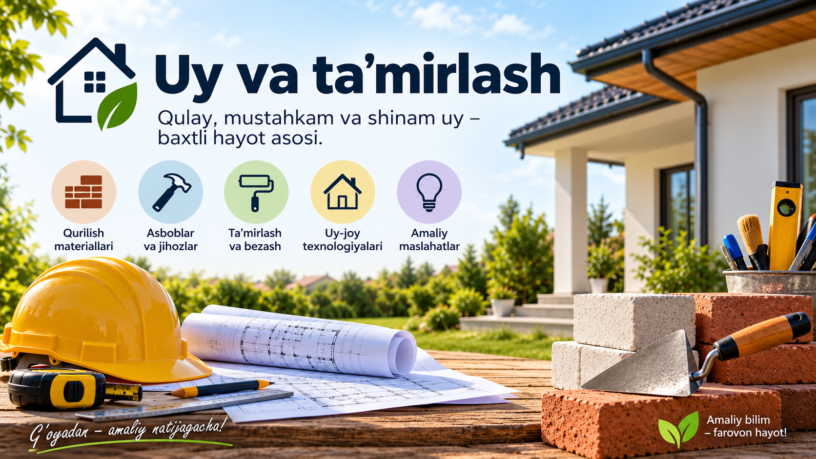 Уй ва таъмирлаш