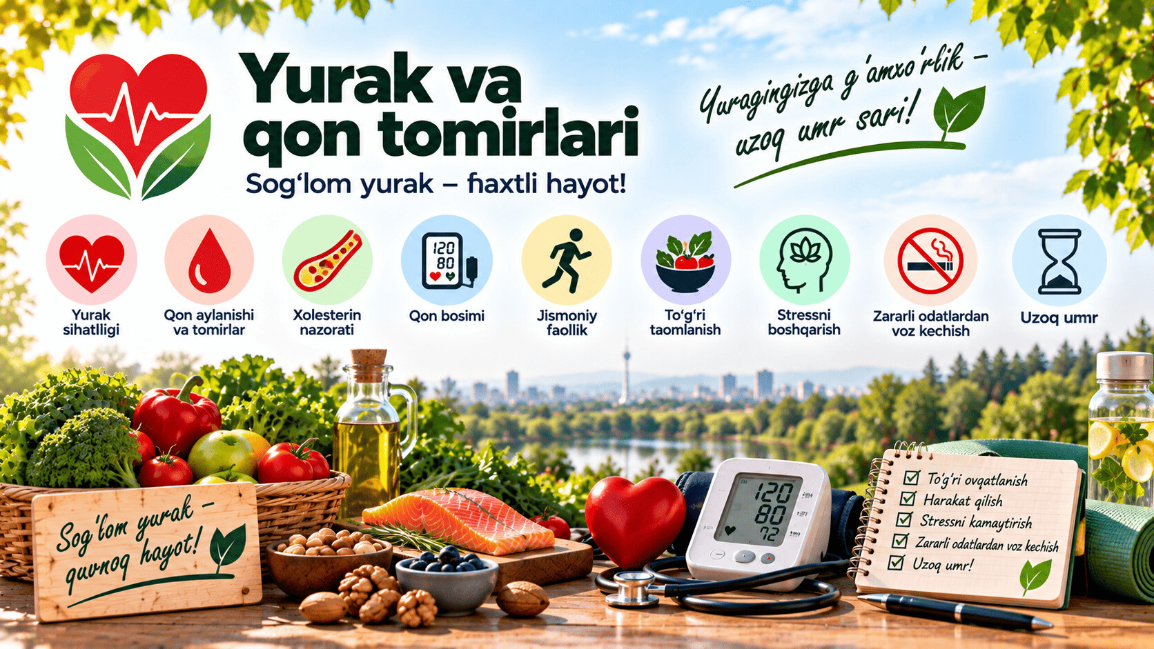 Yurak-qon tomirlari tizimi salomatligi